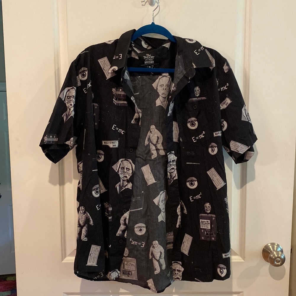 Twilight zone button down
